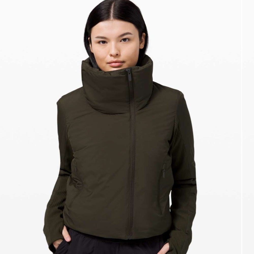lululemon NWT Sleek City Jacket DKOV sz 2